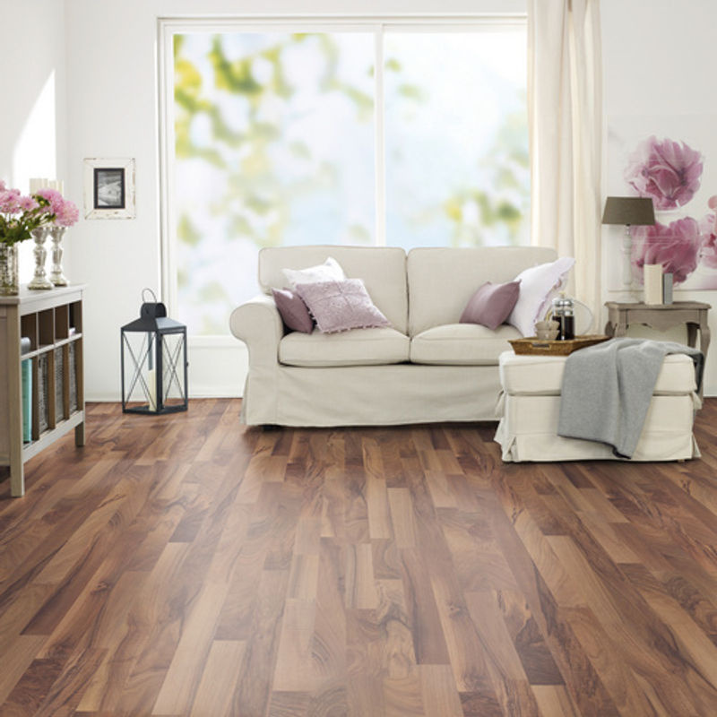 RENOVO Laminat Toulouse in Nussbaum Braun mit Holzoptik, L: 138,0 cm, B: 19,3 cm, H: 0,7 cm - Bild 3