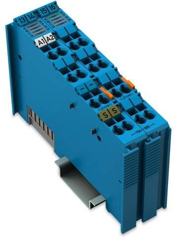 WAGO SPS-Ausgangskarte 750-585 in Blau - Bild 1