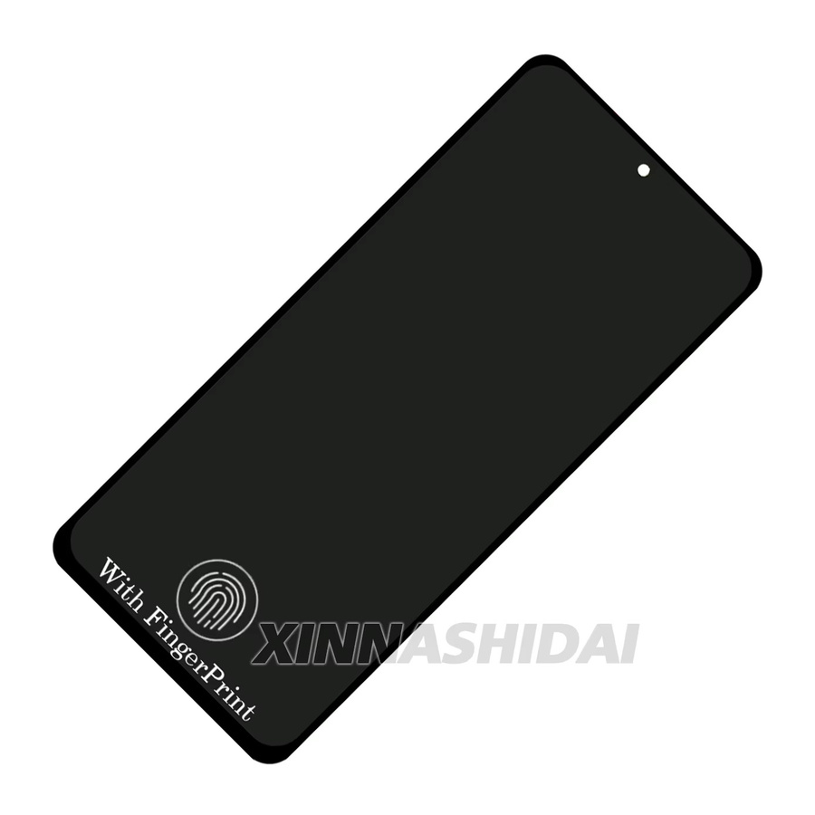 Xiaomi Redmi Note 10 Pro OLED-Bildschirm mit Touchscreen und Rahmen in Schwarz - Bild 2