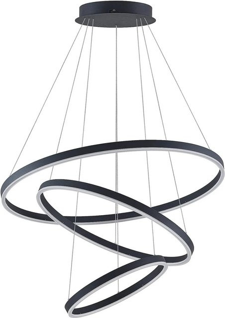 Arcchio Albiona LED Pendelleuchte Modern in Schwarz aus Metall, 3-flammig, B/T/H: 93,0 x 60,0 x 23,0 cm - Bild 1