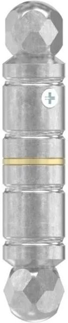 FeNau Sicherheitstürscharnier aus Stahl mit Aushebesicherung in Silber, B: 12,2 cm, T: 2,4 cm - Bild 1