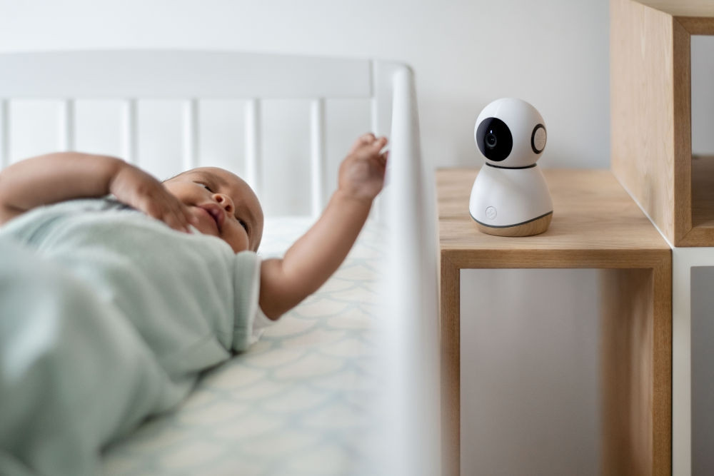 Maxi-Cosi See Babyphone mit App-Steuerung, Nachtsicht und Temperaturanzeige in Weiß - Bild 2