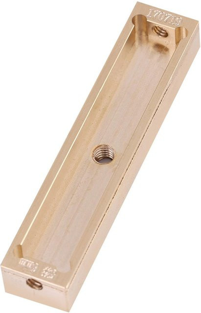 Shoemst Leder Alphabet und Zahlen Stempelwerkzeug aus Messing in Beige und Gold - Bild 1
