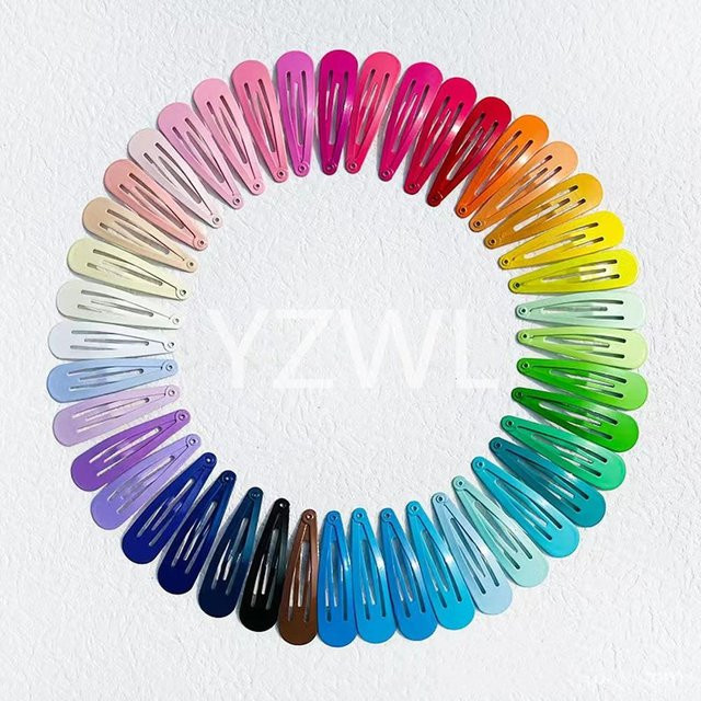 Haarspangen Wassertropfen Form, Bunt, Mädchen - Bild 1