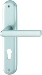 HOPPE Hamburg 1700/273P Türdrückergriff in Silber aus Aluminium - Bild 1