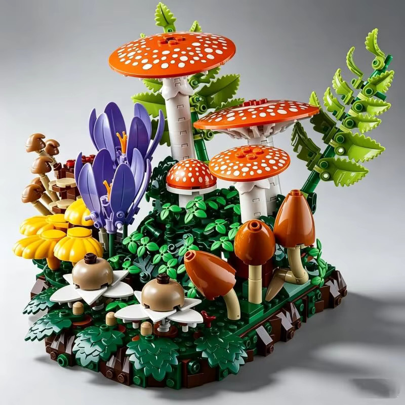 Potdemiel Waldpilz-Botanik-Set, Baustein-Spielzeug, 806 Teile, ab 14 Jahren - Bild 6
