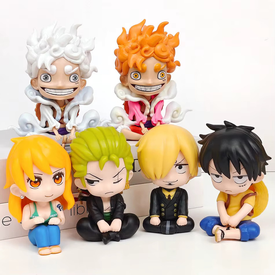 Bandai One Piece Nika Ruffy Roronoa Zoro Nami Sanji Mini Figur, Einzelfigur - Bild 3