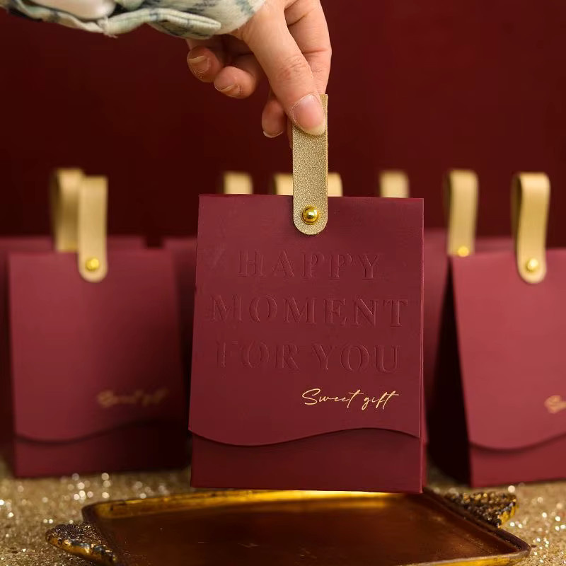 10 Stück kreative Geschenkboxen aus Leder und Papier für Hochzeiten und Partys - Bild 3