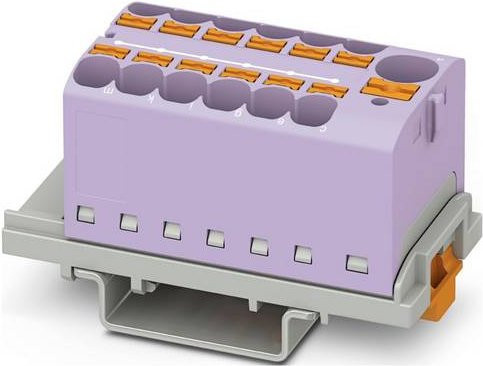 Phoenix Contact Verteilerblock 3273630 Violett 8 Stück - Bild 1