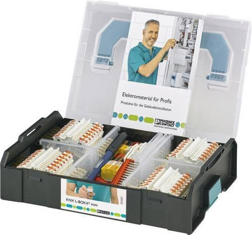 Phoenix Contact Doppelstockklemme Schwarz B/T/H: 73,0 x 26,0 x 6,3 cm - Bild 1
