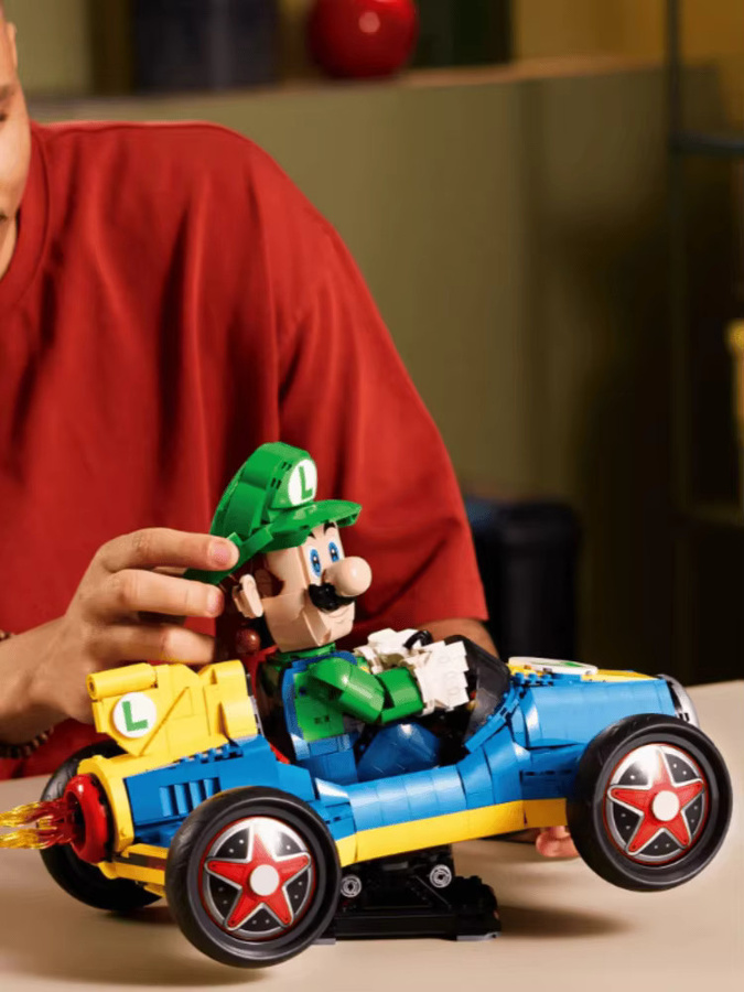 Potdemiel Luigi Kart, Super Mario, Bausteine, 2234 Teile - Bild 1