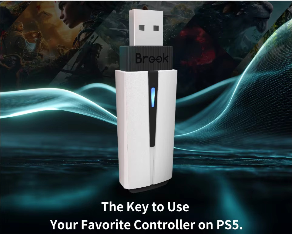 Brook Wingman P5 Unchain kabelloser Bluetooth Controller für PlayStation 5 - Bild 3