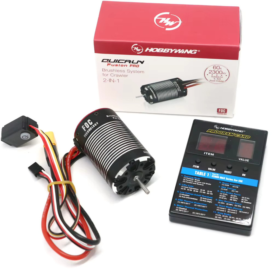 HobbyWing QuicRun Fusion Pro 540 2300KV Bürstenloser Sensormotor, 2 in 1 ESC - Bild 3