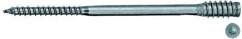 Fischer 59061 ASL Abstandsschraube für T-Profil, Farbe: Silber, Material: verzinkter Stahl, Durchmesser: 6 mm, Länge: 80 mm, 100 Stück - Bild 1