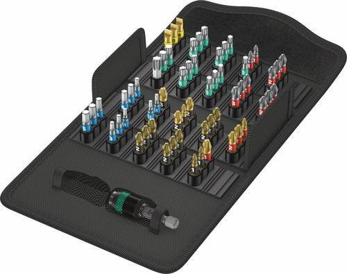 Wera Bit-Safe 61 BiTorsion 1 Bit-Set, 61-teilig, Multicolour - Bild 1