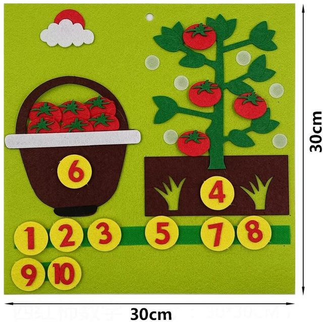 Yiran toy Abakus Kopfrechnen Mathe Lernhilfen, Montessori Spielzeug - Bild 1