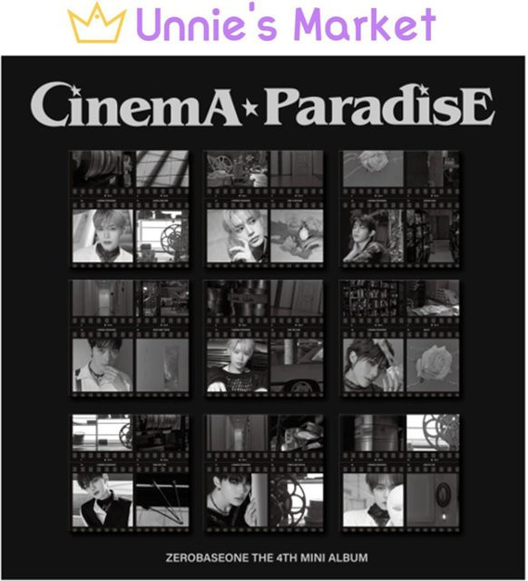 ZEROBASEONE - CINEMA PARADISE DIGIPACK Album in der Farbe Grau - Bild 1