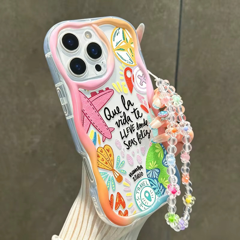 Bunte Handyhülle mit Flugzeug-Motiv für Samsung Galaxy S26 S25 S24 S23 S22 Ultra Plus FE A56 A55 A37 A36 A27 A26 A16 als weiche Schutzhülle - Bild 1