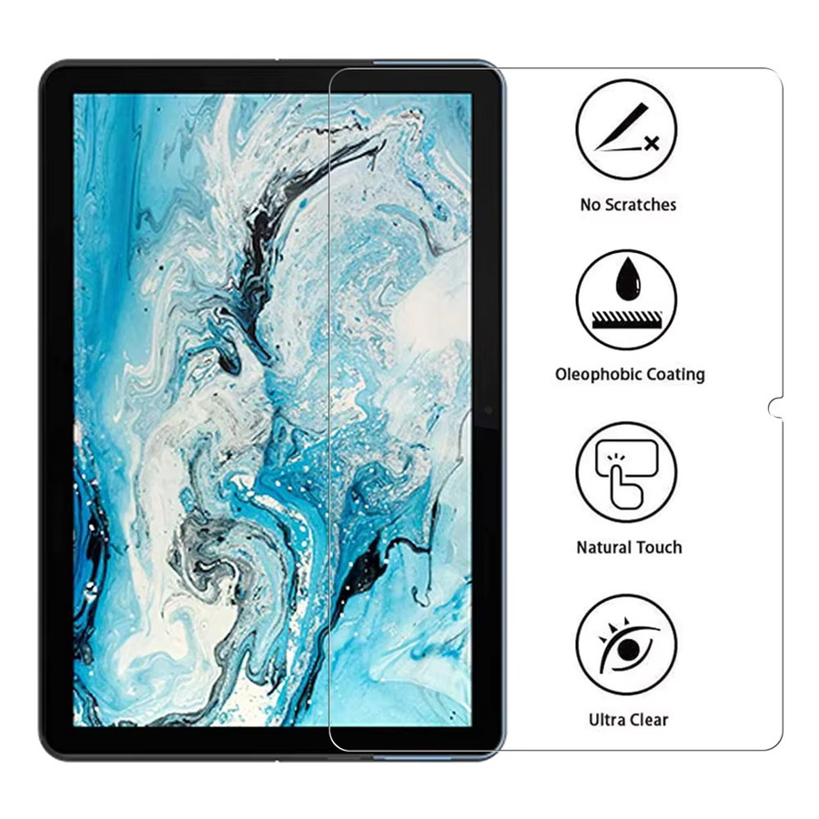 2er-Pack Displayschutzfolie aus gehärtetem Glas für Lenovo Chromebook Duet 10,1 Zoll CT-X636F, transparent, 9H Kratzschutz - Bild 3