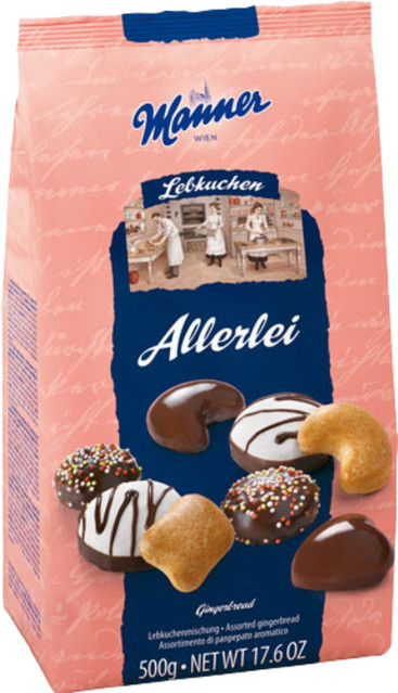Manner Lebkuchen-Allerlei 500 g - Bild 1