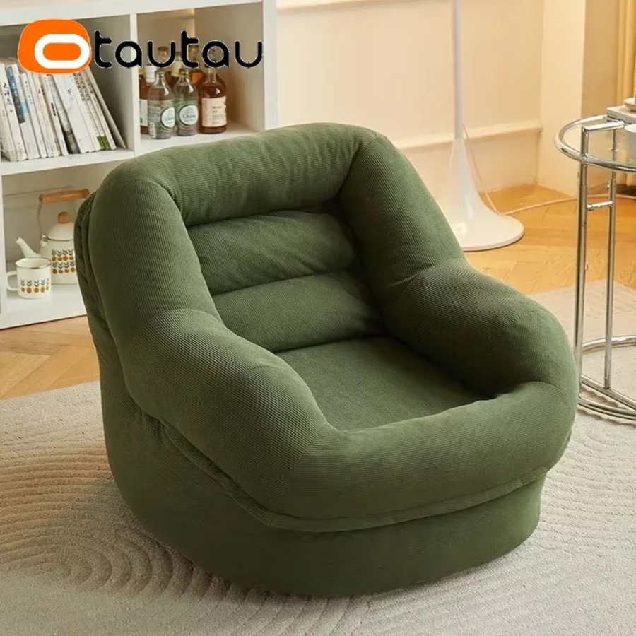 OTAUTAU Cord-Sitzsackbezug SF325 in Beige oder Weiß - Bild 5
