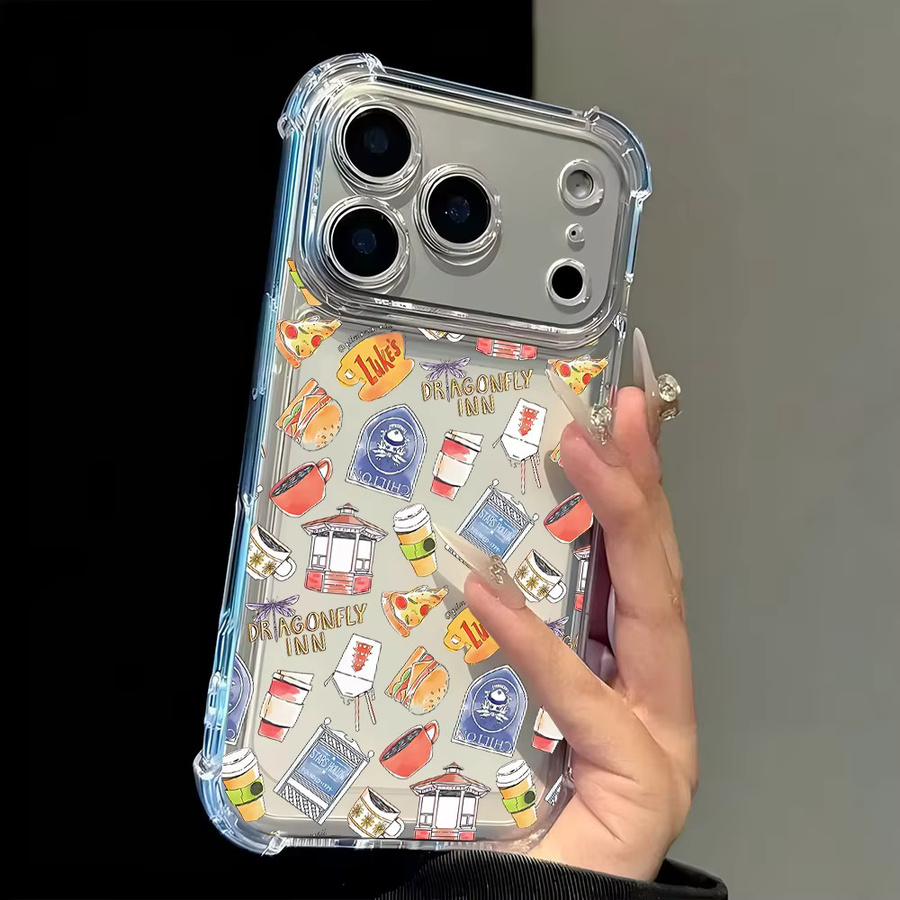 Sturzsichere transparente Handyhülle im Gilmore Girls Design für Samsung Galaxy S26 S25 S24 S23 S22 S21 S20 Edge FE Ultra Plus 4G 5G - Bild 2