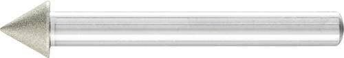 PFERD Diamant-Schleifstift Spitzkegel Silber Durchmesser 10 mm Schaftdurchmesser 6 mm D64 fein zum Anfasen, Entgraten und Senken - Bild 1