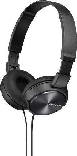 Sony MDR-ZX310B On-Ear Kopfhörer kabelgebunden Schwarz mit 3,5 mm Klinkenanschluss - Bild 2