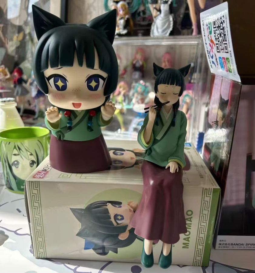 Bandai Anime Figuren Set Kusuriya no Heigoto Die Apothekerin Jinshi und Maomao Multicolor 4er Set - Bild 1