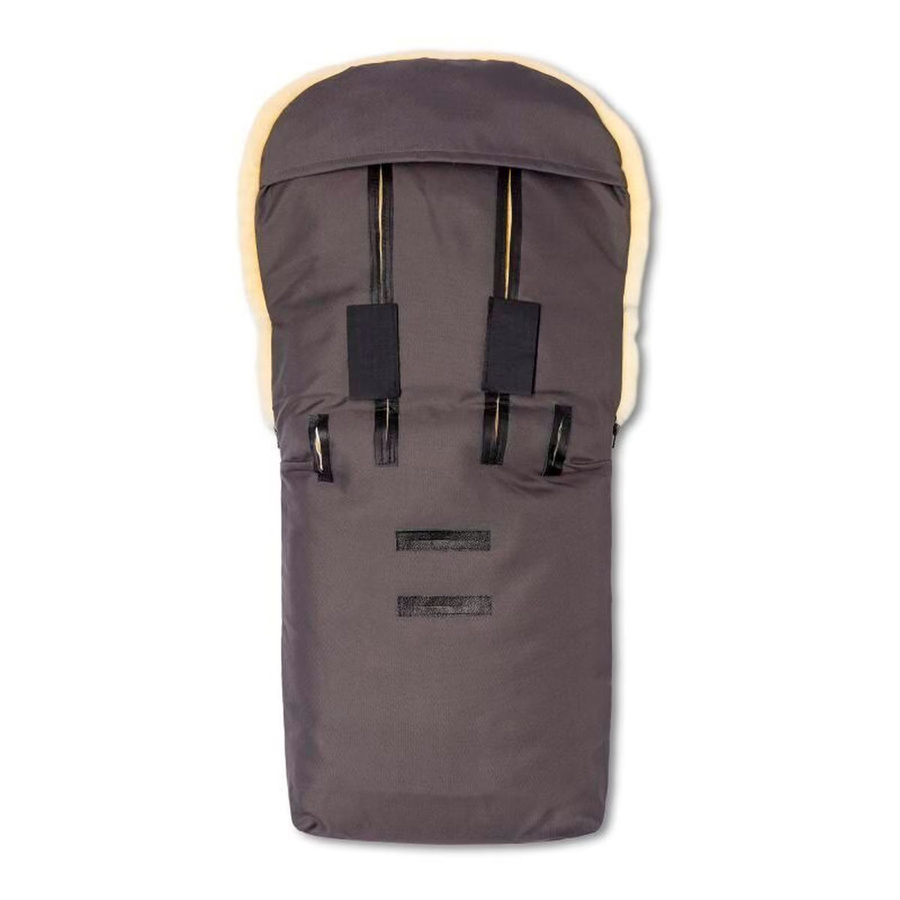 Hofbrucker Kinderwagen Lammfell-Fußsack Putzi Limited Edition grau - Bild 2