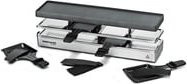 Rommelsbacher Raclette Fun for 4 RC 800 in Silber - Bild 1