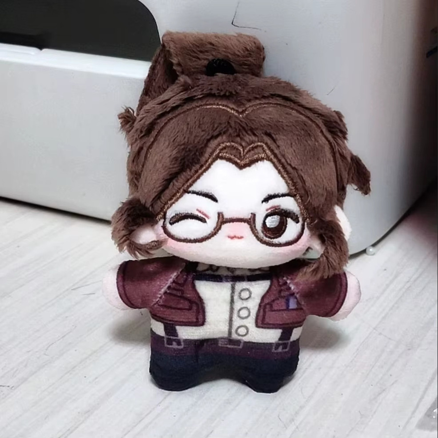 Dr.X Anime Wink Hange Zoe Eren Jaeger Levi Ackerman, Plüschfigur, Schlüsselanhänger, 10cm - Bild 3