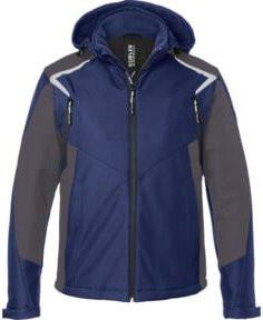 Kübler Softshell Jacke BODYFORCE Winter dunkelblau/anthrazit Größe M - Bild 1