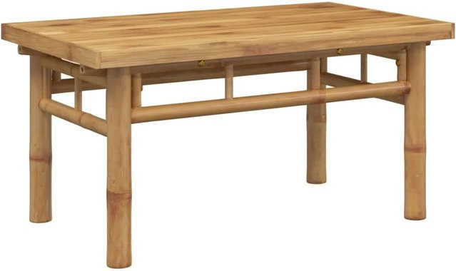 vidaXL Couchtisch aus Bambus in Braun, modern und rechteckig, B/T/H: 70 x 40 x 35 cm - Bild 1