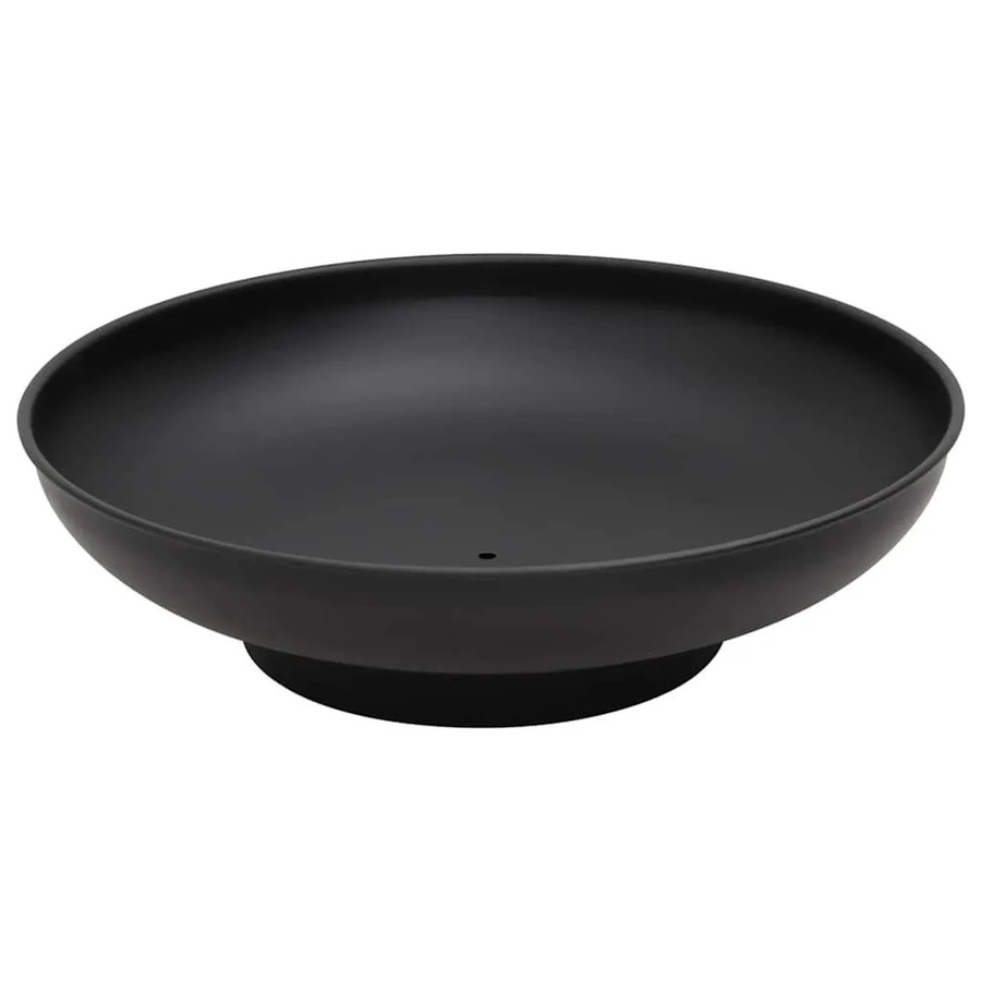 vidaXL Feuerschale aus Stahl in Schwarz mit Durchmesser: 57 cm - Bild 2