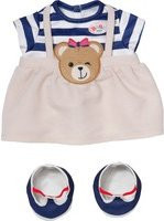 BABY born Teddy Kleid in Beige für Puppen der Größe 43 cm - Bild 1