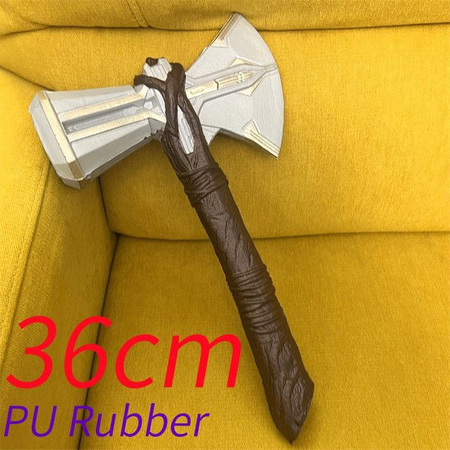 LeiNingYuan Donner Axt Hammer, Cosplay Superheld Waffen, Gummi - Bild 1