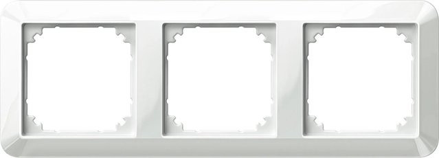 Merten 3-fach System Rahmen in Polarweiß - Bild 1