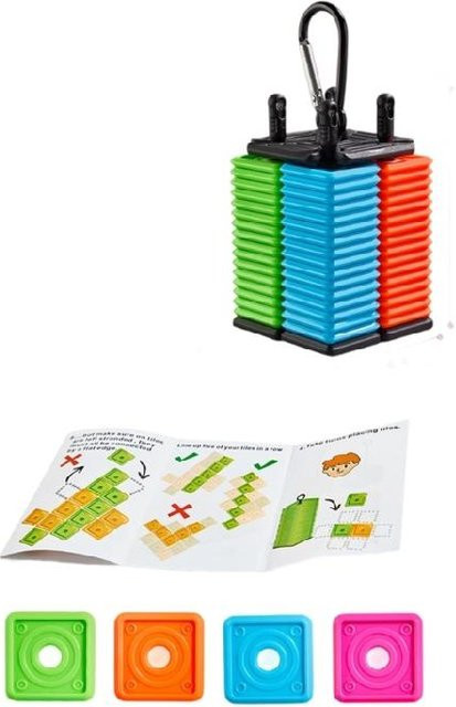 Tragbares Brettspiel Fünf in einer Reihe Strategie Schach, Strategiespiel, Familienspiel - Bild 1