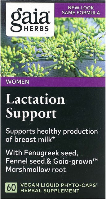 Gaia Herbs Stillpräparat für Frauen, 60 vegane Phyto-Kapseln - Bild 1