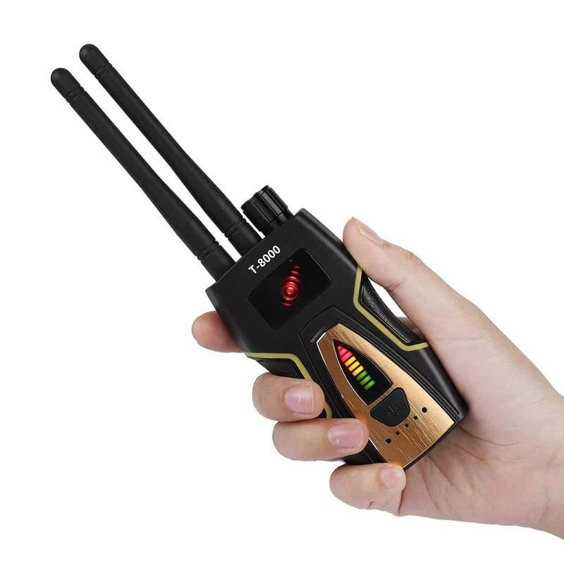 LS VISION T8000 Drahtloser HF-Signaldetektor für GPS und GSM zur Spionageabwehr und Abhörschutz in Silber - Bild 3