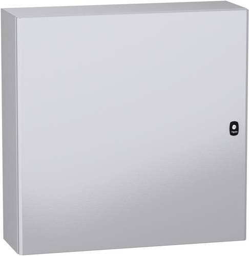 Schneider Electric NSYS3DC8825 Wandgehäuse aus Stahl in Grau, B/H/T: 80 x 80 x 25 cm - Bild 1