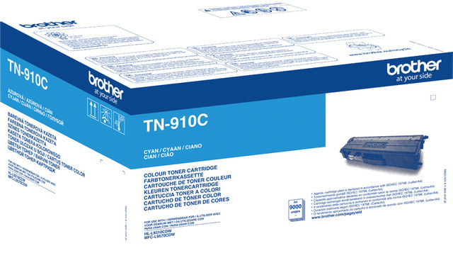 Original Brother TN910C Ultra Jumbo Tonerpatrone in Cyan für Brother HL-L9310CDW, HL-L9310CDWT, HL-L9310CDWTT und MFC-L9570CDW, MFC-L9570CDWT - Bild 5