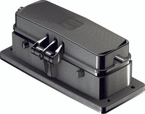 Harting Anbaugehäuse aus Kunststoff in Schwarz 19430240322 - Bild 1