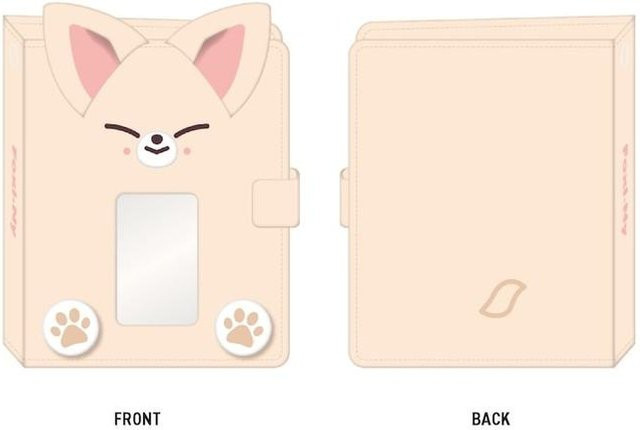 Stray Kids Trading Card Case, I.N, Rosa / Pink, Zubehör - Bild 1