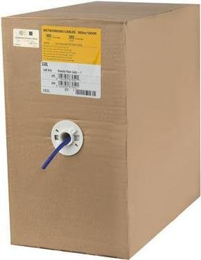 StarTech.com Cat6 Ethernet LAN Kabel, Blau, 304,8 m - Bild 1