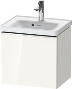 Duravit Waschtischunterschrank D-Neo, Farbe Weiß glänzend, Wandmontage, B/T/H: 48,4 x 37,2 x 44 cm - Bild 1