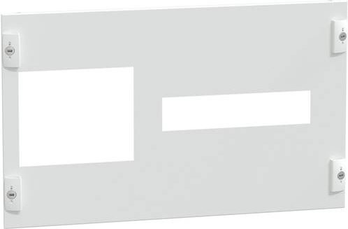 Schneider Electric Frontplatte PrismaSeT-P LVS03932 aus Stahl in Weiß, B: 50,0 cm, H: 30,0 cm - Bild 1