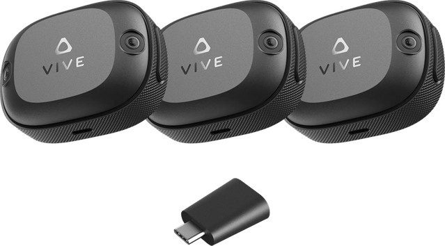 HTC Vive Ultimate Tracker-Kit 3+1 in Schwarz mit USB-C - Bild 1