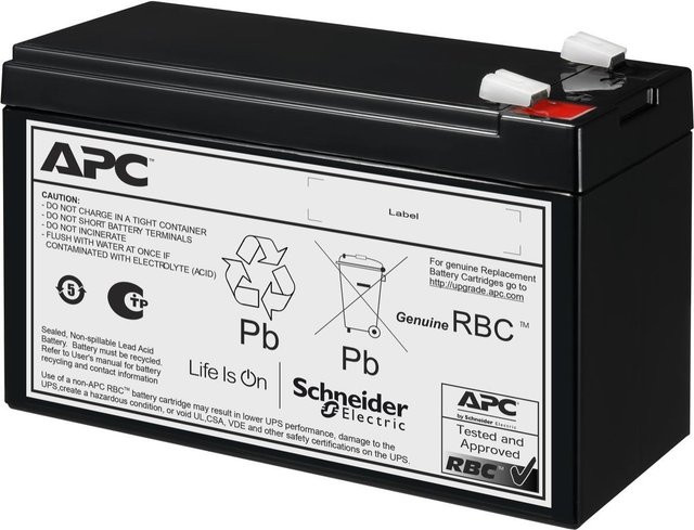 APC Ersatzbatterie APCRBC176 in Schwarz - Bild 1